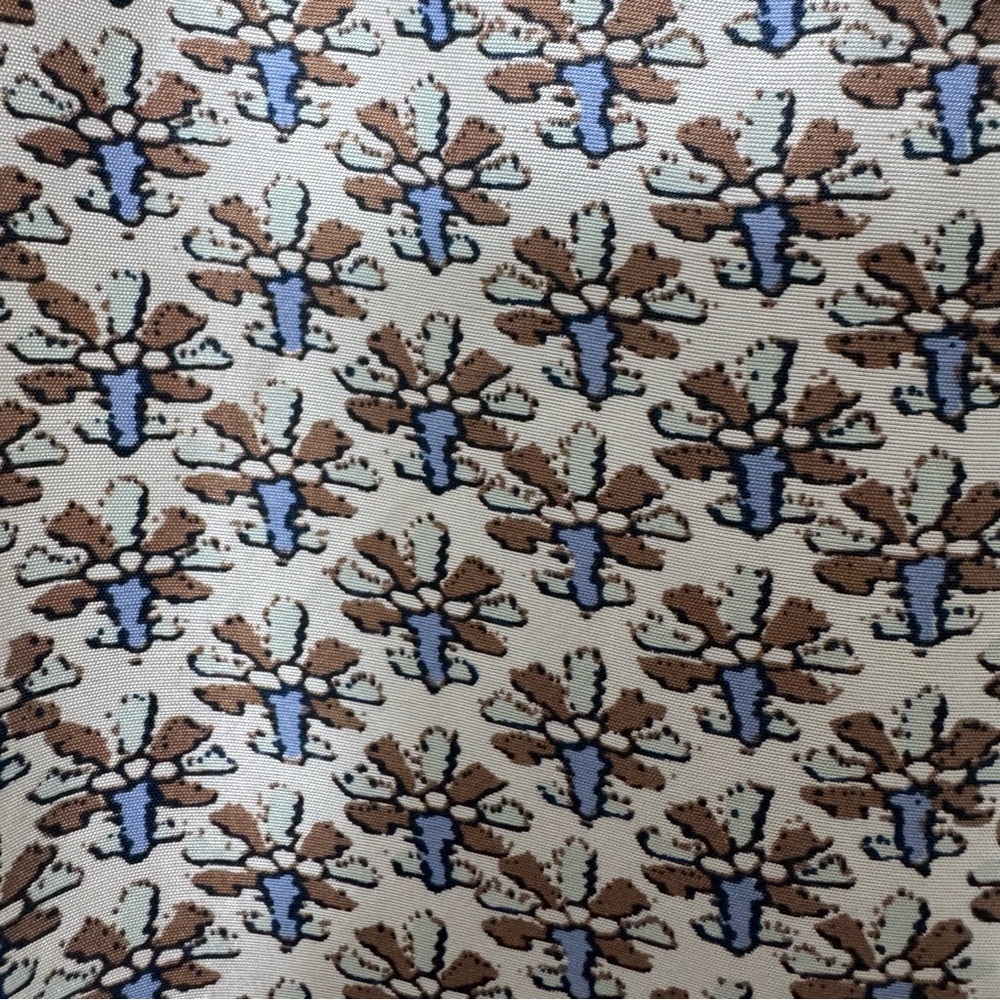 TORY BURCH 100% Silk Fran Mini Dress Removable Collar Sleeveless Cream Ivory 12 - Picture 3 of 9